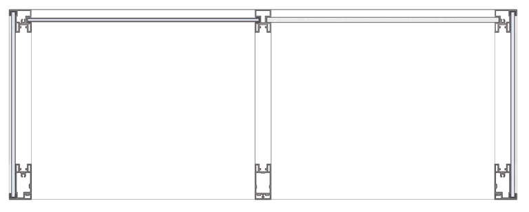 struttura in alluminio per mobili design