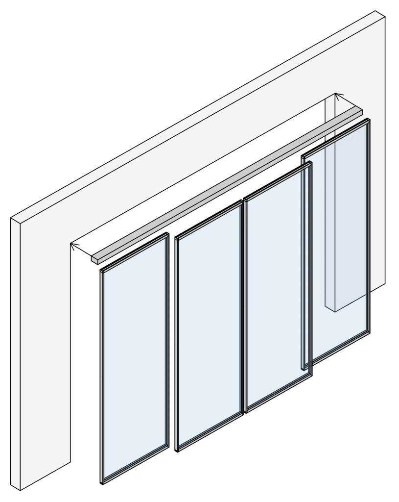 ALUMIX PORTA SCORREVOLE